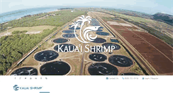 Desktop Screenshot of kauaishrimp.com